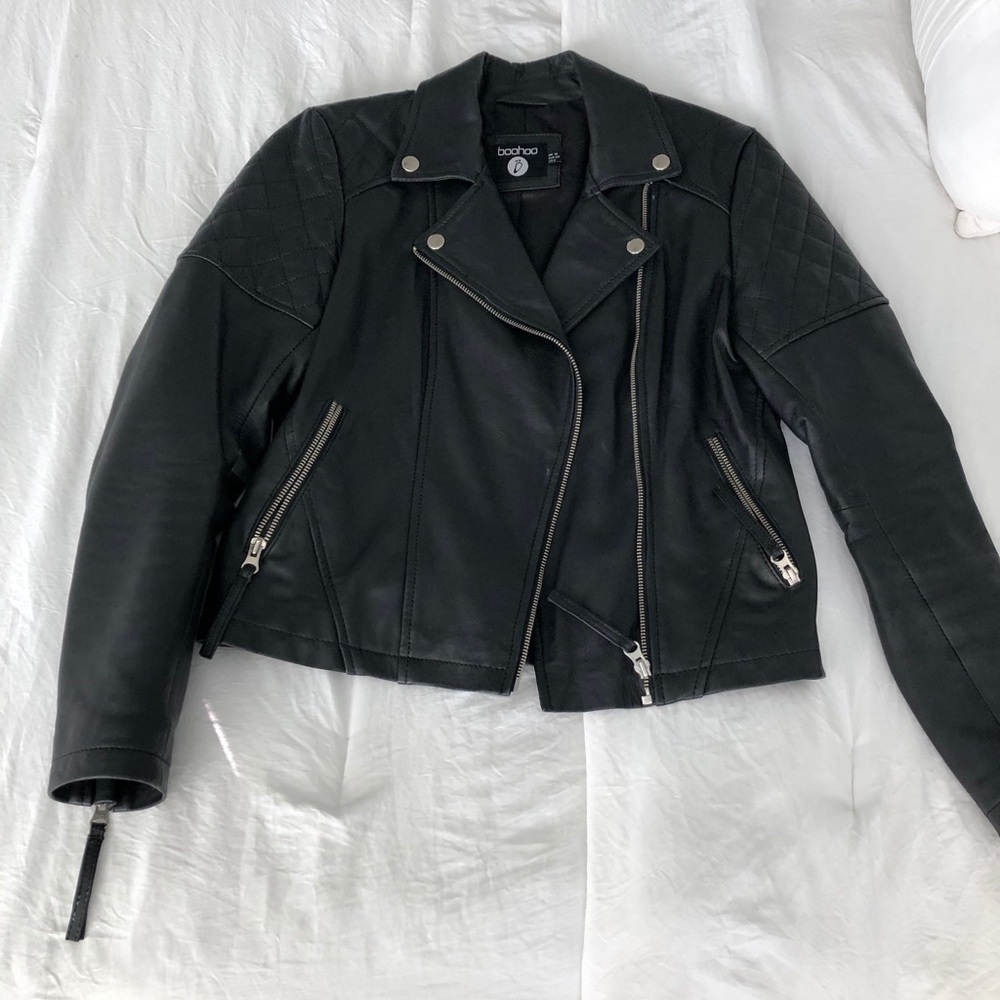 Faux Leather Jacket